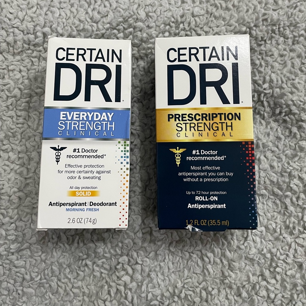 Certain Dri Antiperspirant Deodorant Set. New